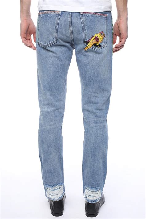 gucci jeans for men price|gucci pants ioffer.